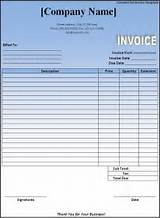 Home Improvement Invoice Sample Pictures