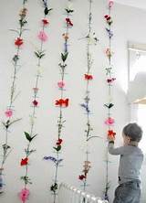 Making A Flower Wall Pictures
