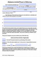 Images of Alabama Power Of Attorney Form Pdf