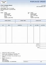 Excel Purchase Order Template Auto Numbering Photos