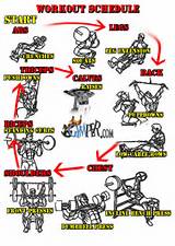Images of Exercise Routine In Gym