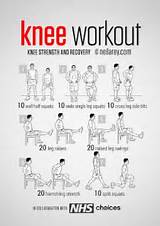 Images of Knee Muscle Exercises