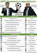 Soccer Champions League Schedule Photos