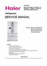 Haier Refrigerator Repair Manual Photos