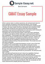 Photos of Essay Gmat