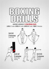 Images of Boxing Bag Routines Exercise