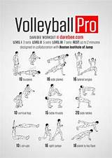 Pictures of Volleyball Workout Exercises