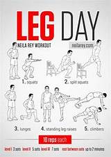 Leg Exercise Routine Pictures