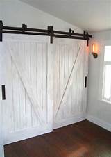 Pictures of Overlapping Sliding Barn Doors