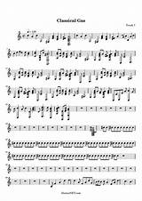 Pictures of Classical Gas Guitar Sheet Music
