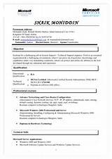 Images of Resume For Network Support Engineer