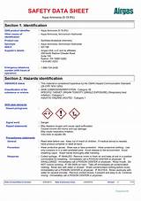 Hydrogen Chloride Safety Data Sheet Images
