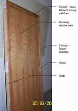 Parts Of A Wood Door Photos