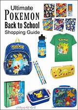 Pokemon School Supplies