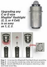Images of Maglite Led Upgrade Module 3 Cell