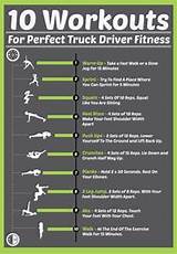 Truck Driver Exercise Images