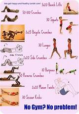 Workout Exercises At Home Photos