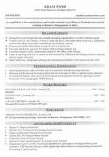 Images of Graduate Degree Resume