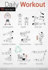 Pictures of Daily Fitness Workout Plan