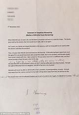 Images of Sample Hardship Letter For Inmate Transfer