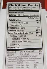 Eggo Chocolate Chip Waffles Nutrition Facts Images