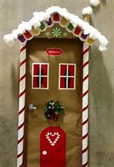 Gingerbread House Office Door Decorations Pictures
