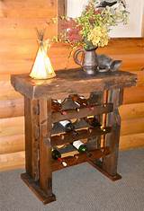 Pictures of Rustic Wine Rack Furniture
