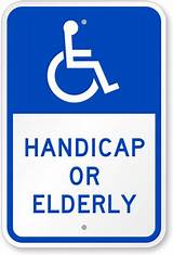 Images of Handicap Parking Signs