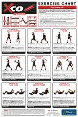 Photos of Exercise Routine Charts