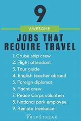 Jobs Where You Travel A Lot Pictures