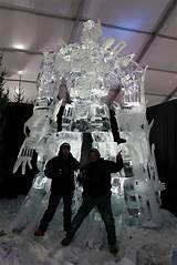 Images of Giant Ice Sculptures
