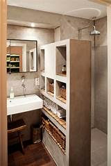 Built In Shower Shelves Images