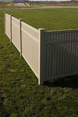 Pictures of Discount White Vinyl Fencing