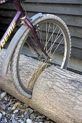 Simple Wood Bike Rack