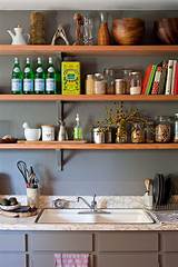 Kitchen Storage Shelves Cabinets Photos