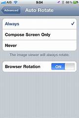 Auto Rotate Iphone Images