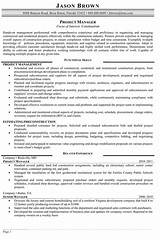 Sample Resume For Assistant Project Manager Construction Pictures