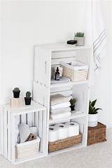Wooden Crates Shelves Images