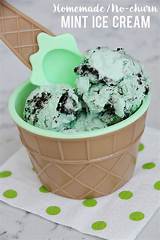 Mint Ice Cream Photos