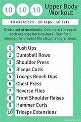 Photos of Upper Body Workout Just Dumbbells