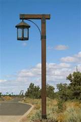 Photos of Wood Light Posts Residential