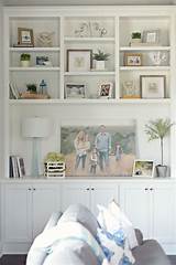 How To Decorate A Built In Bookshelf Photos