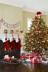 Santa Claus Christmas Tree Decorating Ideas Pictures