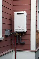 Photos of Outside Gas Water Heater