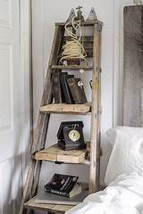 Pictures of Ladder Shelf Decor Ideas