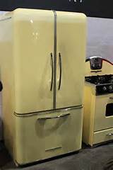 Pictures of New Vintage Style Refrigerator