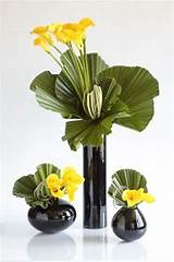 Black And Yellow Flower Arrangements