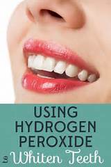 Pictures of Using Hydrogen Peroxide To Whiten Teeth