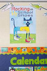 Pete The Cat School Shoes Bulletin Board