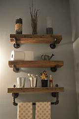 Photos of Diy Wooden Bathroom Shelves